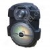 Преносим плеър RoTech, RT-50776, с микрофон, 15W, FM, USB, microSD, BТ, Black